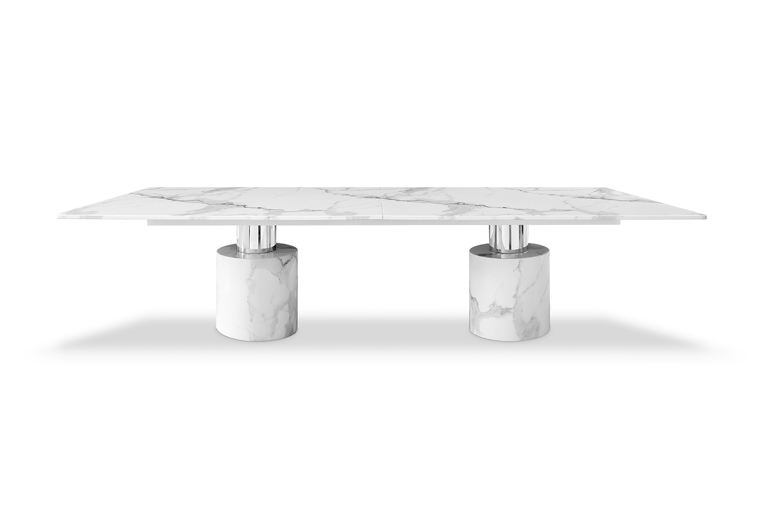 Whiteline - Geneva Dining Table