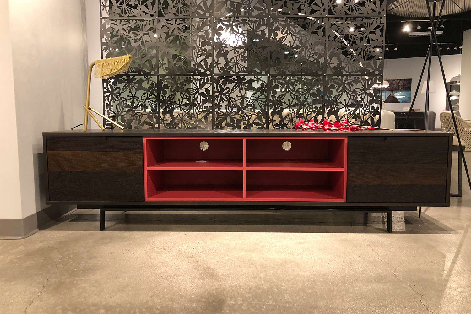 Whiteline - Cleveland TV Unit in Wenge