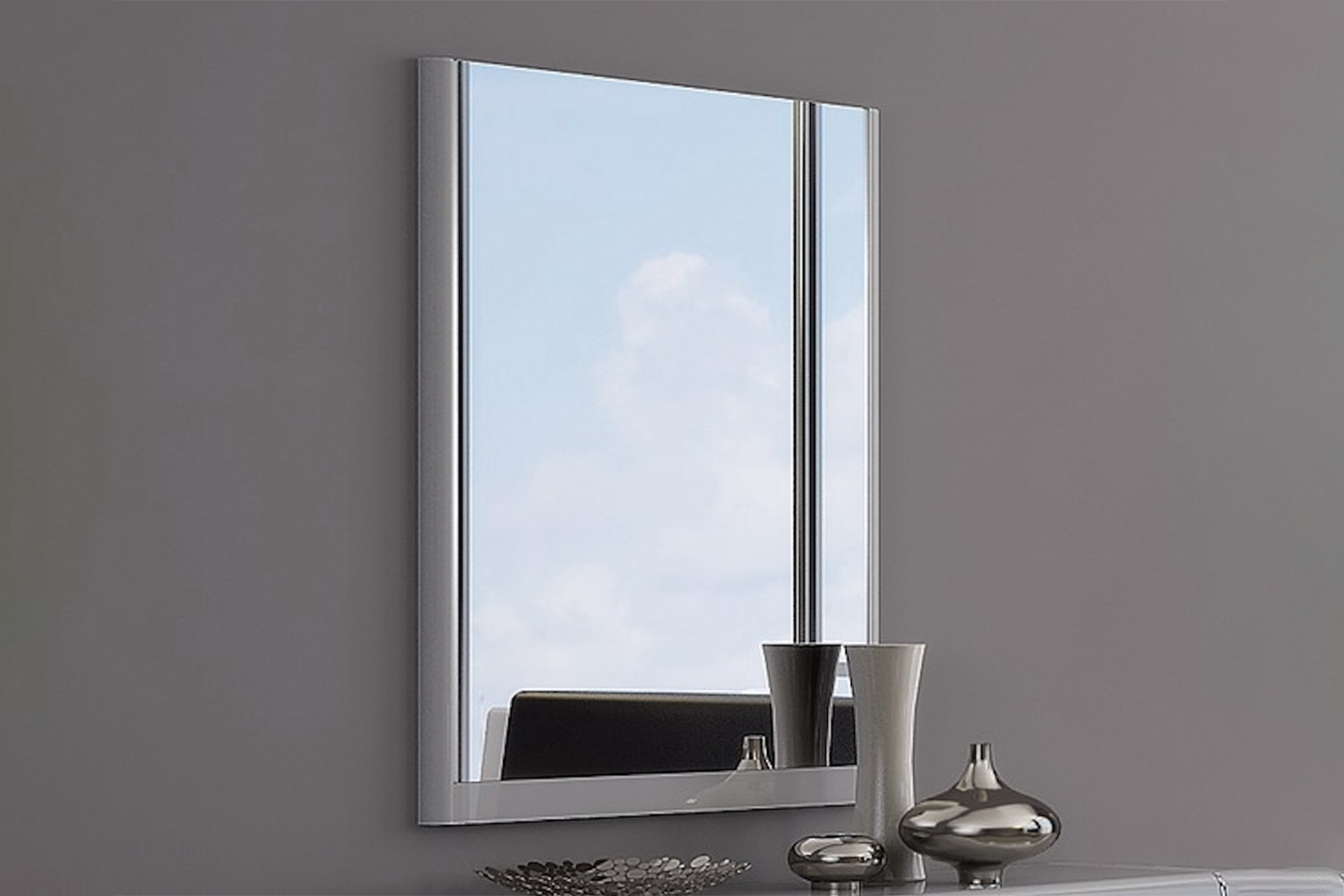 Whiteline Bahamas Mirror - White