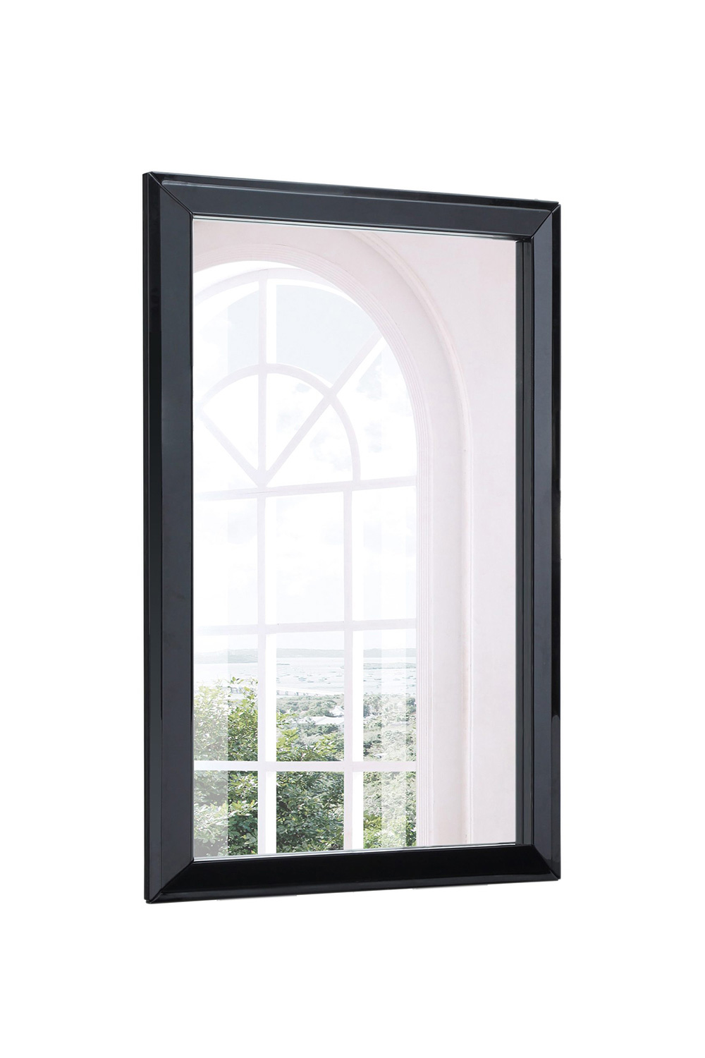 Whiteline - Abrazo Mirror in Black