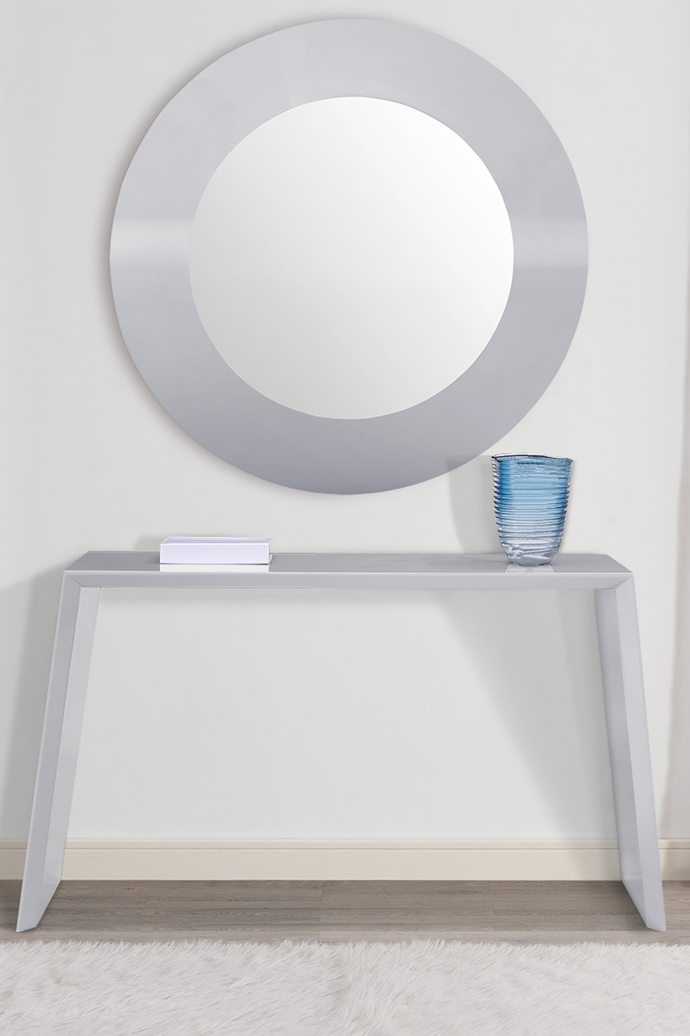 Whiteline - Emily Round Mirror