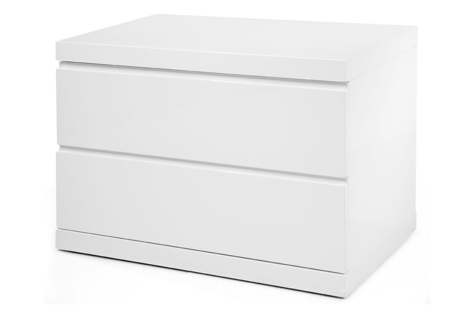 Whiteline Anna Large Nightstand - White