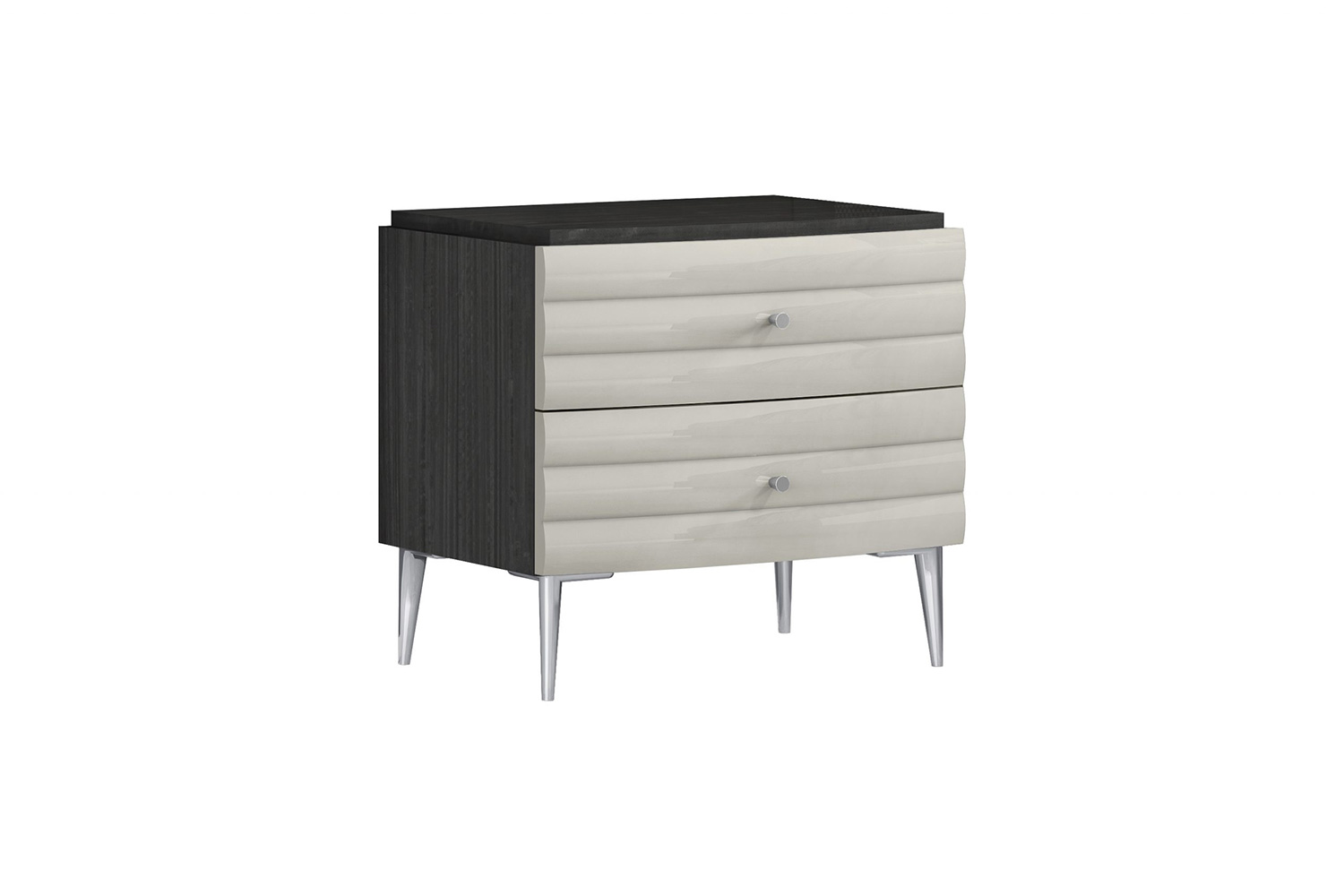 Whiteline - Pino Nightstand in Gray