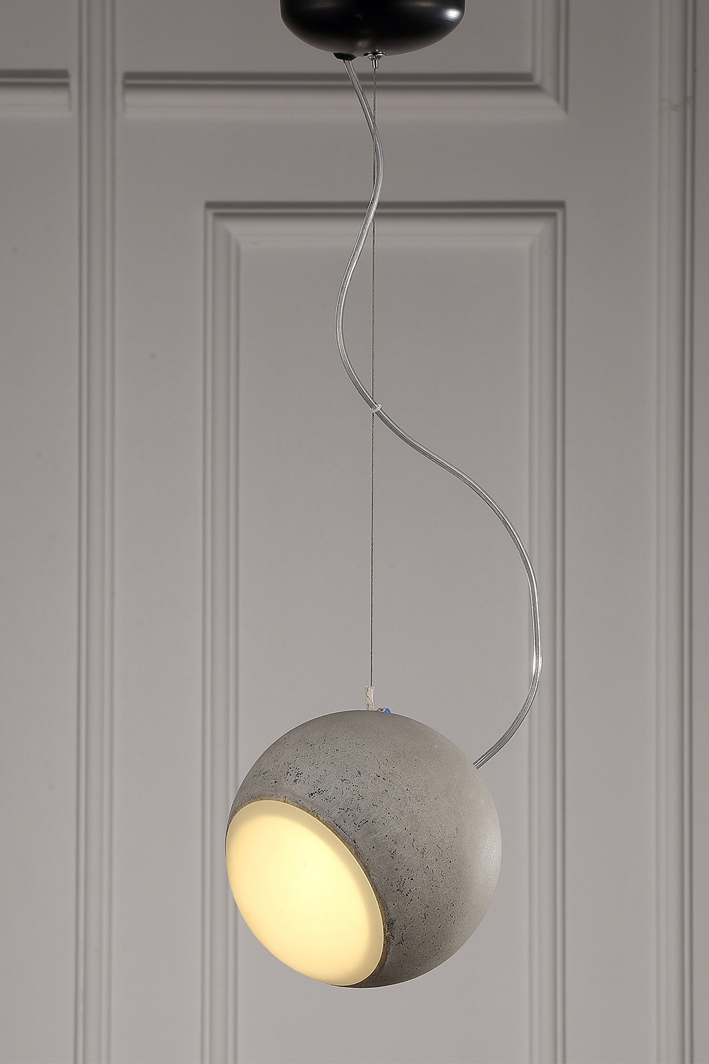 Whiteline - Brody Pendant Lamp in Cement