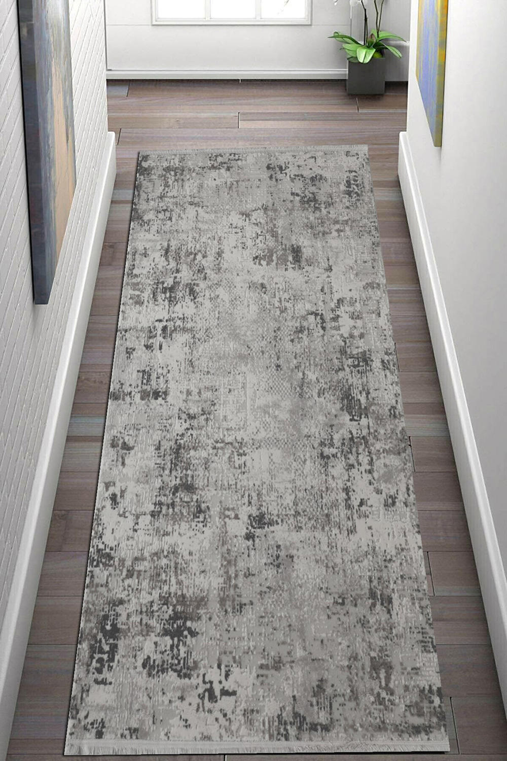 Whiteline Evita Rug - Multicolor, W 63"