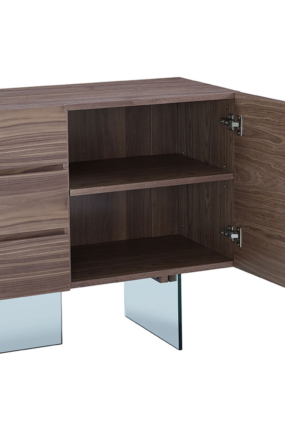 Whiteline Roxana Buffet - Walnut