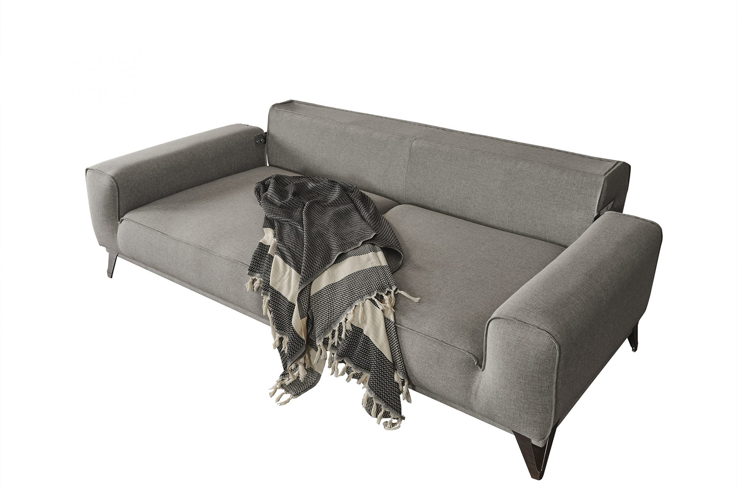 Whiteline Bursa Sofa Bed - Light Gray