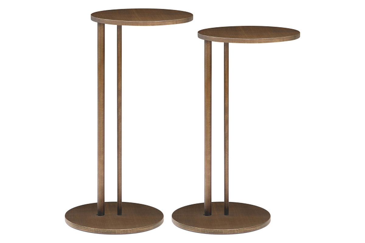 Whiteline Nala Large Side Table - Bronze