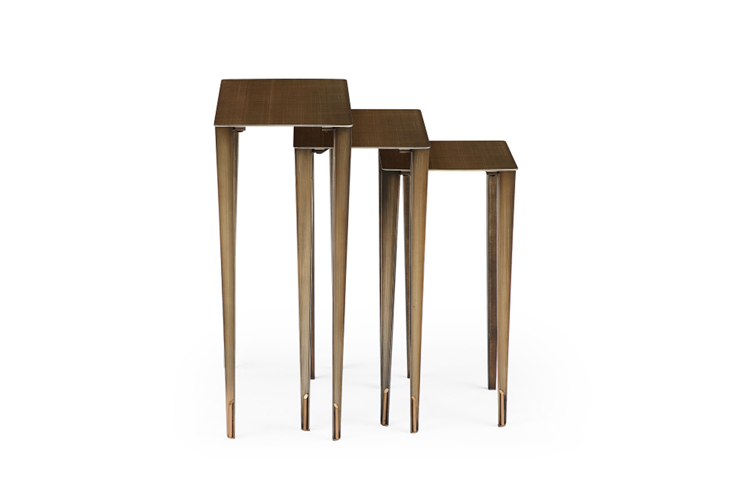 Whiteline - Nia Medium Nest Side Table