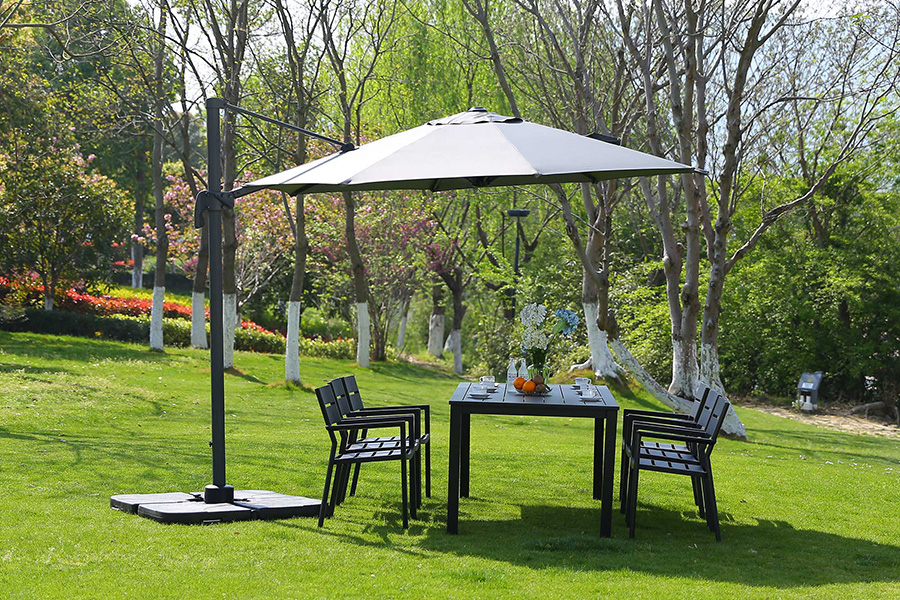 Whiteline - Climax Outdoor Umbrella in Gray