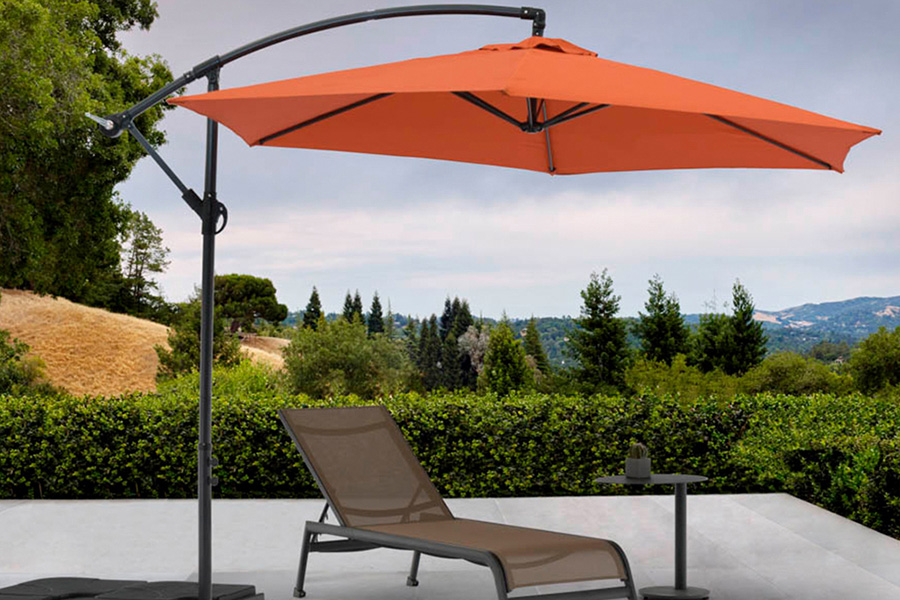 Whiteline Aiden Outdoor Umbrella - Orange