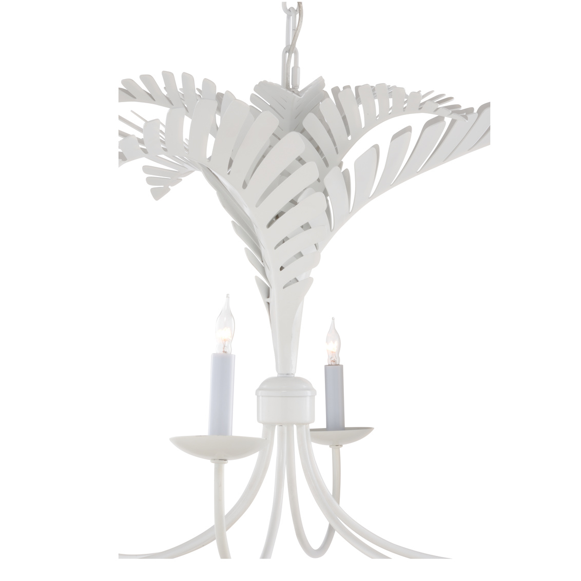 Wildwood Royal Palm Chandelier - White