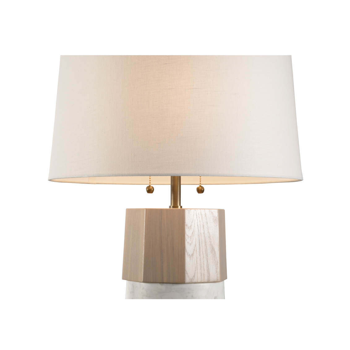 Wildwood - Laurence Lamp in Natural White, Wood