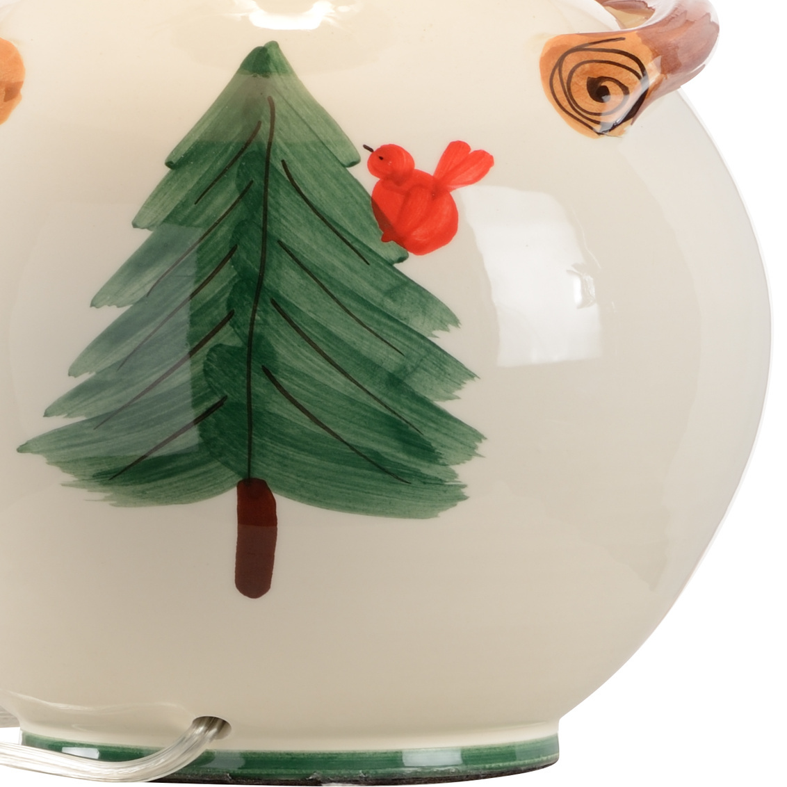 Wildwood St. Nick Lamp - Hand Painted, Small