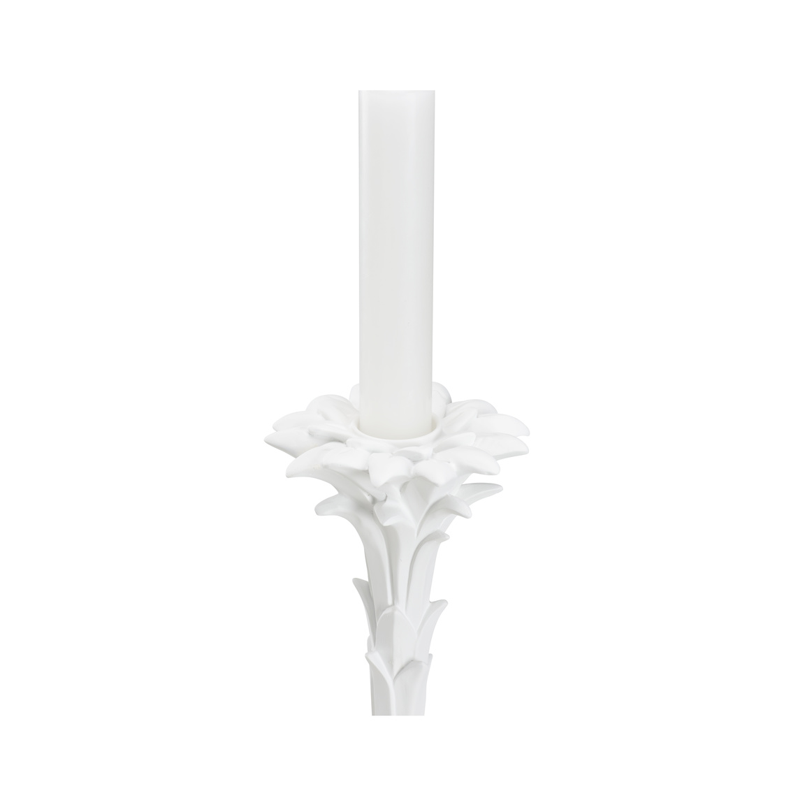 Wildwood - Roche Candlestick (Pr) in White, Composite