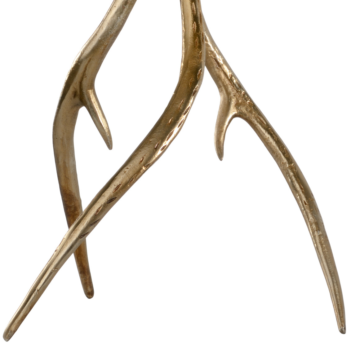 Wildwood - Antler Hall Lamp in Brass