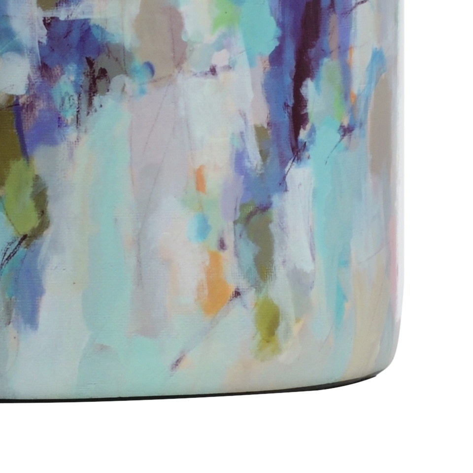 Wildwood - Wintergreen Cylinder Lamp in Multi Color, Small