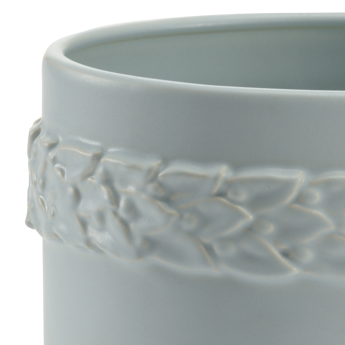 Wildwood - Laurel Cachepot in Mint, Small