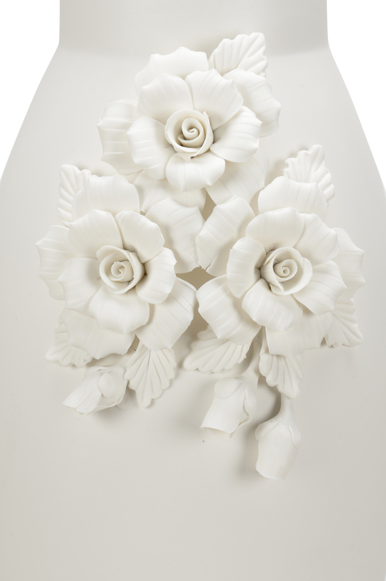 Wildwood Savoir Faire Vase - Matte White, Large