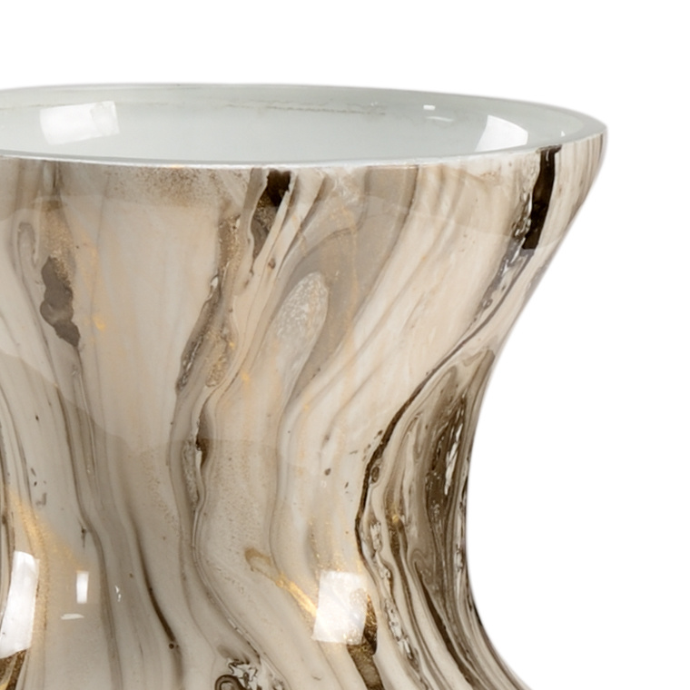 Wildwood Calacatta Vase - Calacatta Gold, Medium