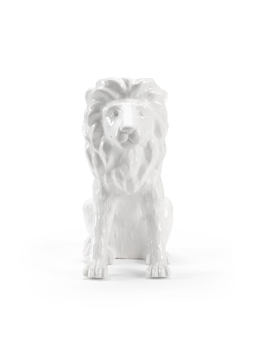 Wildwood - Daniel in White Glaze, Ceramic/Porcelain