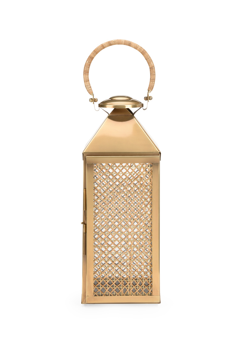 Wildwood - Brunching Lantern in Copper/Natural/Transparent, Iron