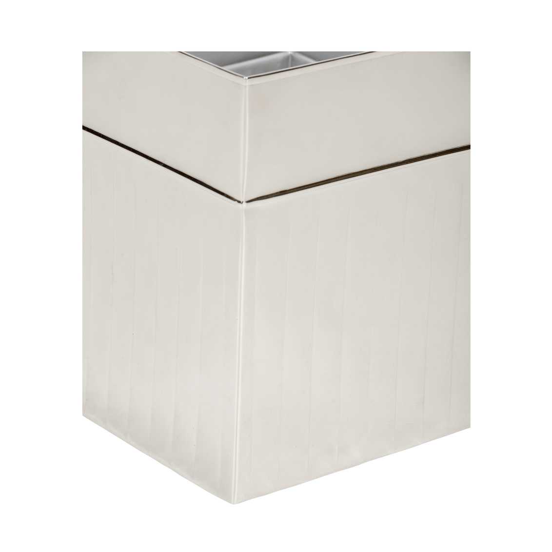 Wildwood - Wallace Wastebasket in Nickel