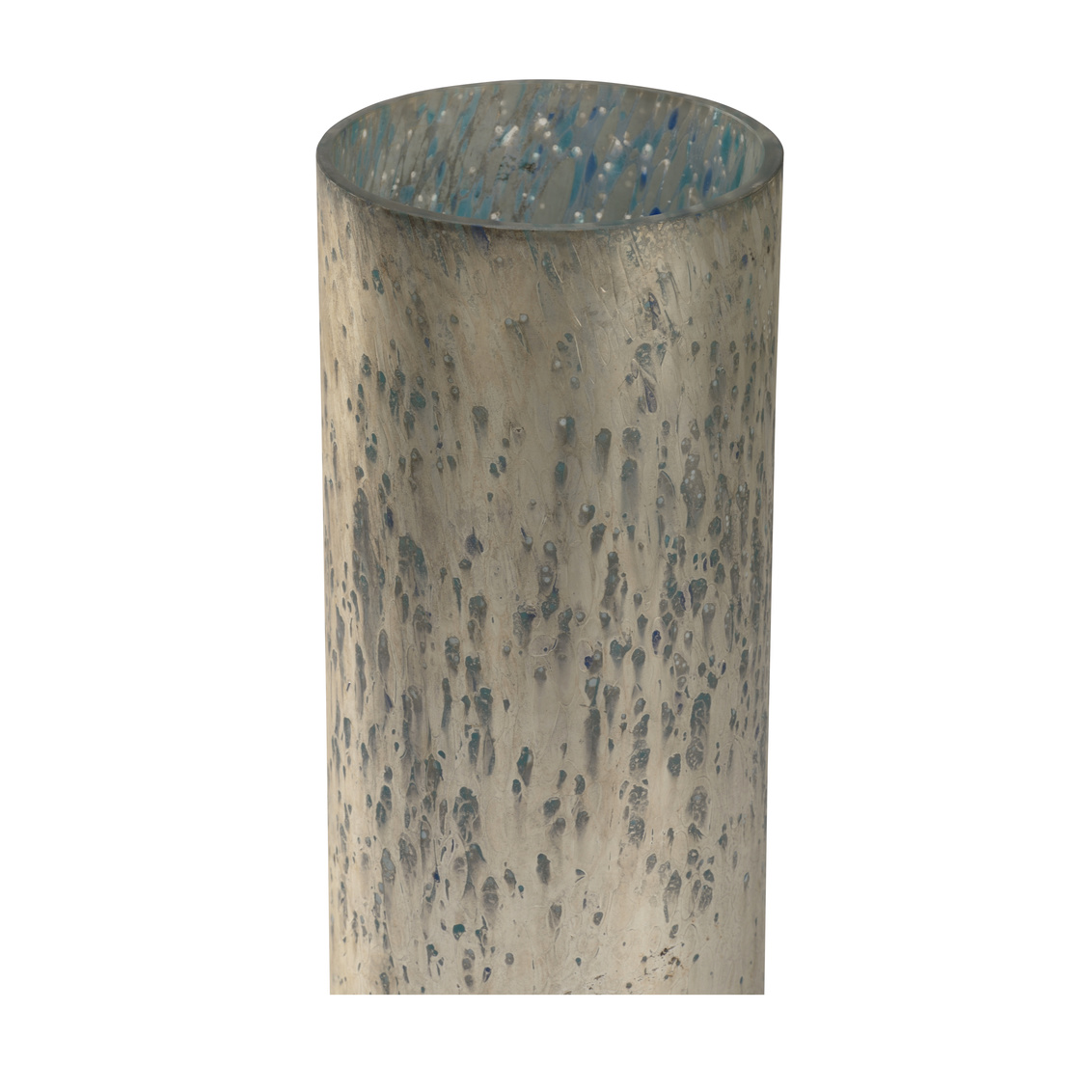 Wildwood Sic Large Vase - Silver/Blue/Cream/Teal, Large