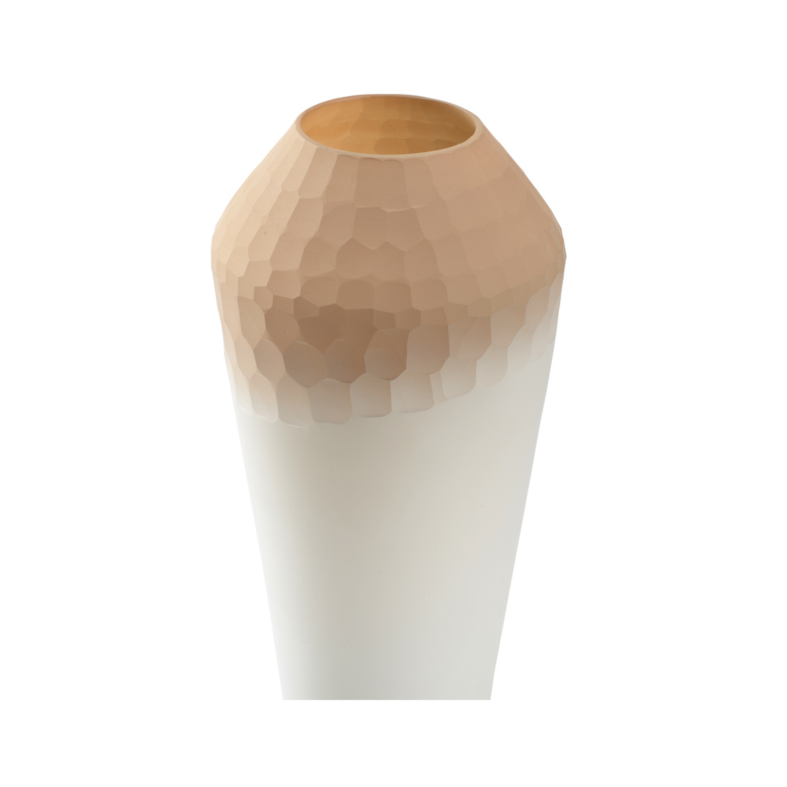 Wildwood Carved Blush Vases - Blush/Tan, Medium