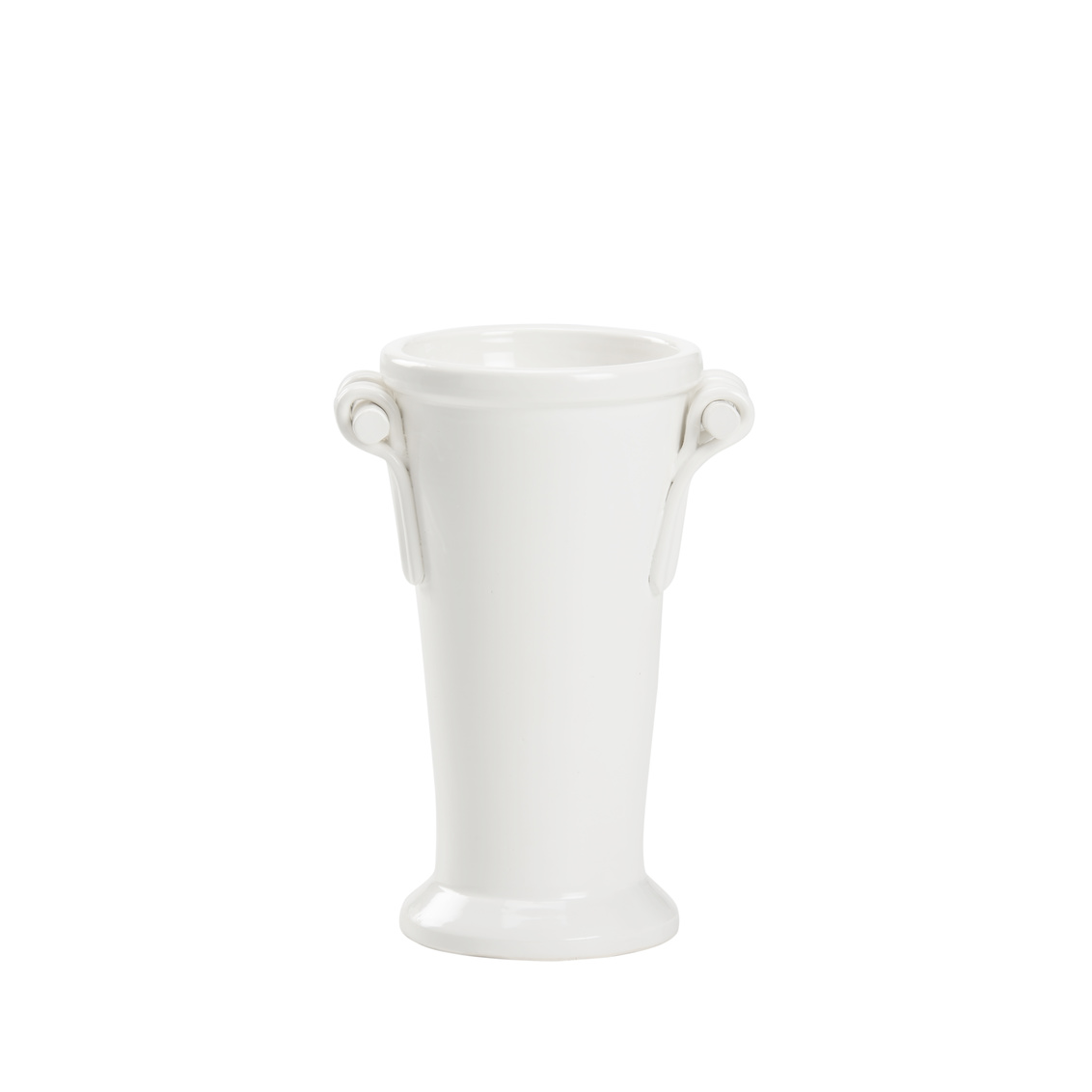 Wildwood Manetti Vase - White Glaze, Small