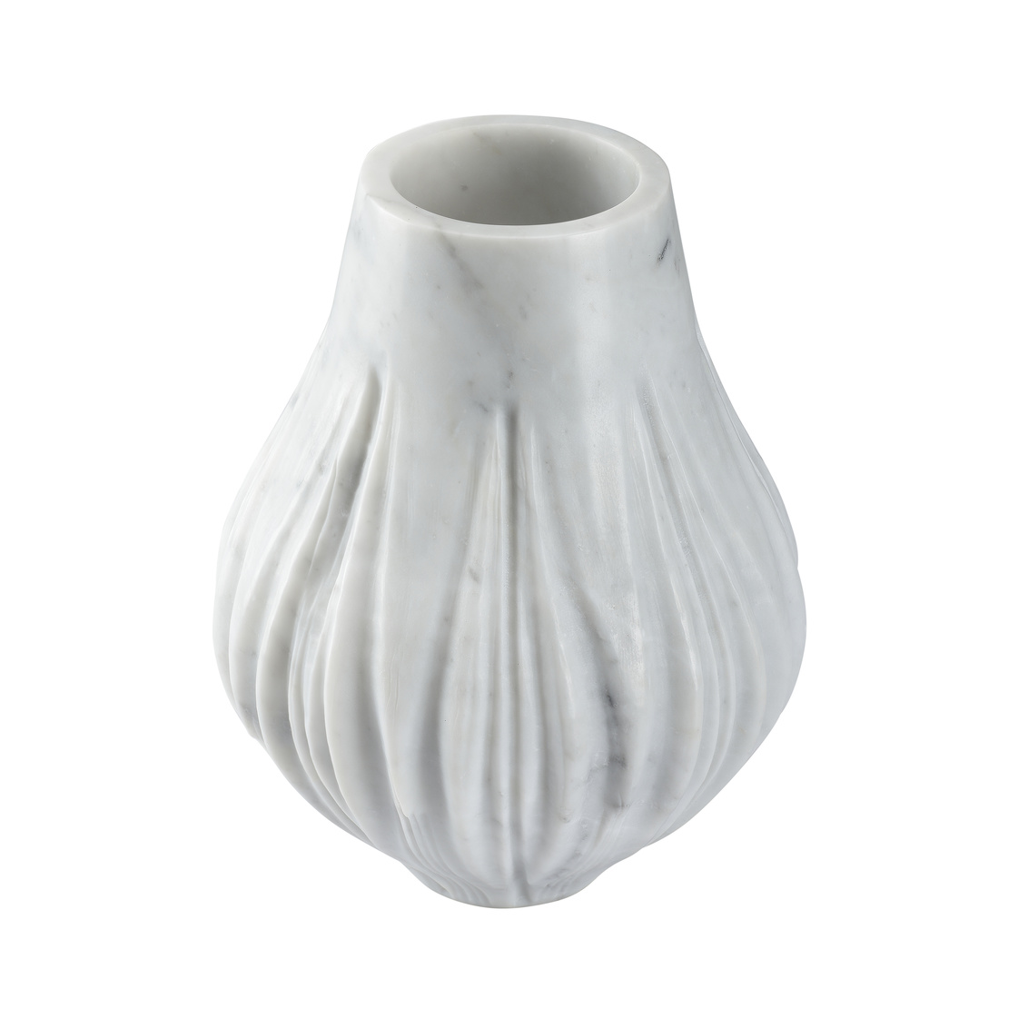 Wildwood - Aldwyn Vase in Natural White, Marble