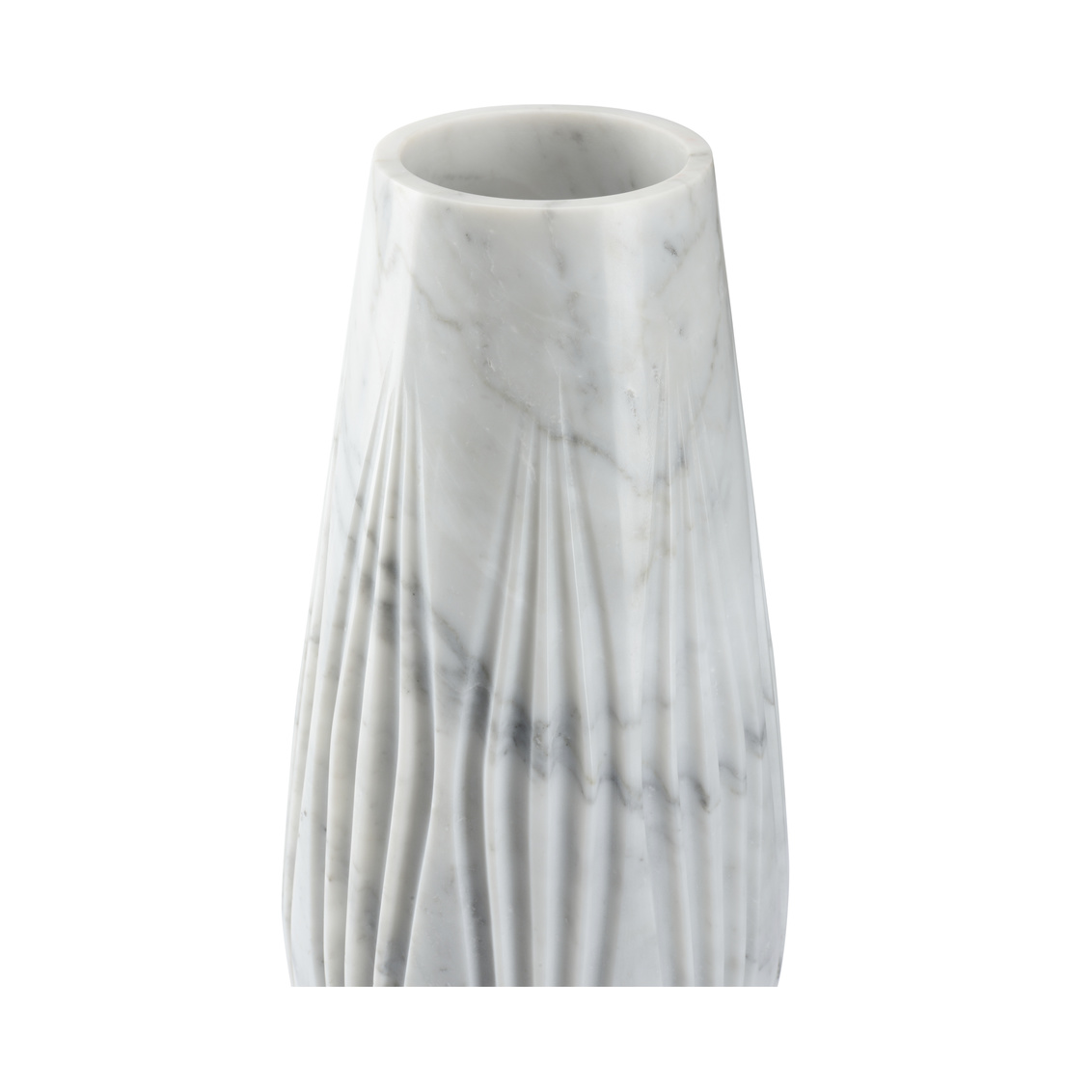 Wildwood - Olwyn Vase in Natural White, Marble