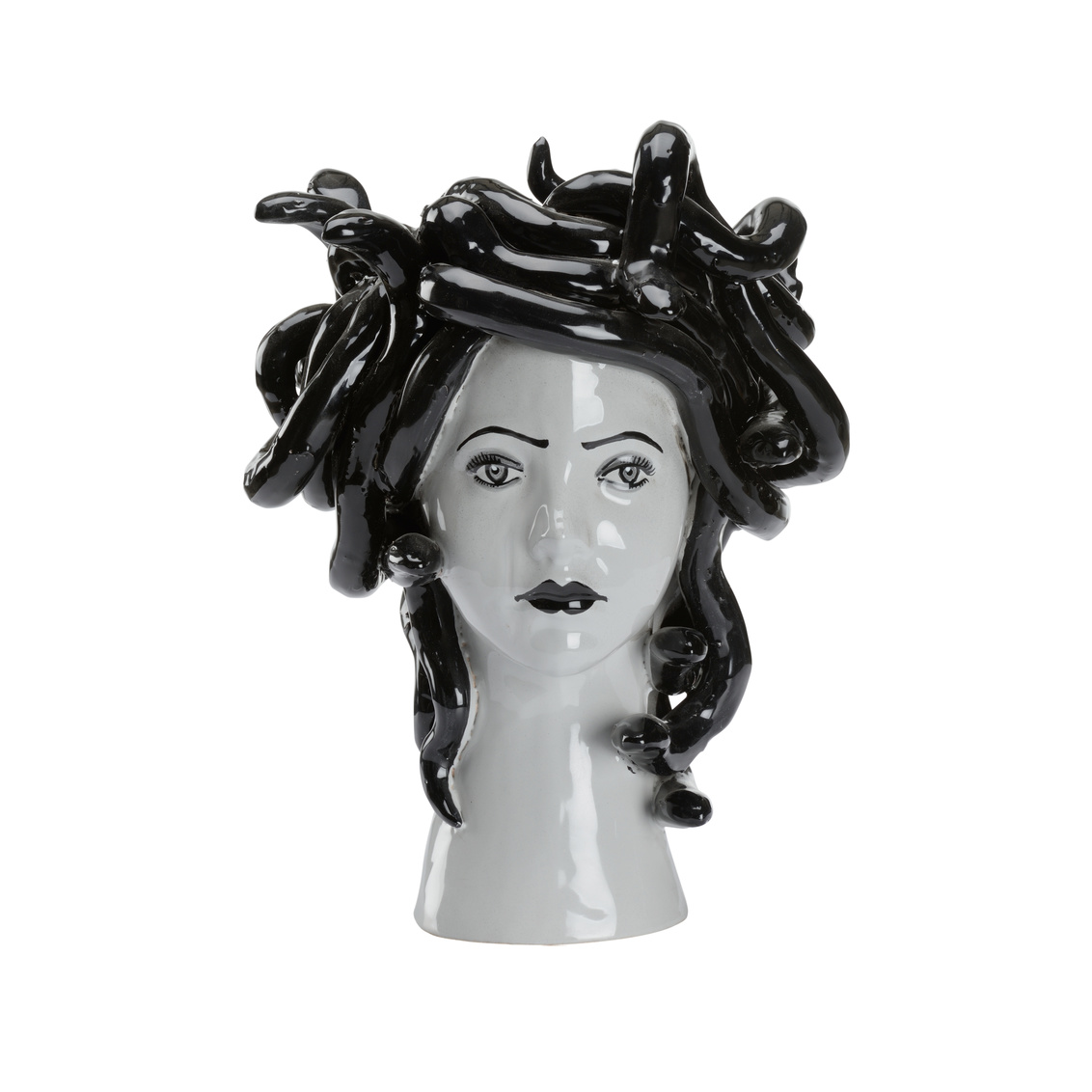 Wildwood Medusa Vase - Nero