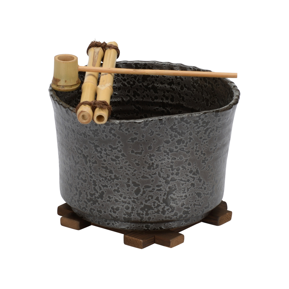 Wildwood Shokubutsu Kuro Vessel - Shiga Black/Natural Brown