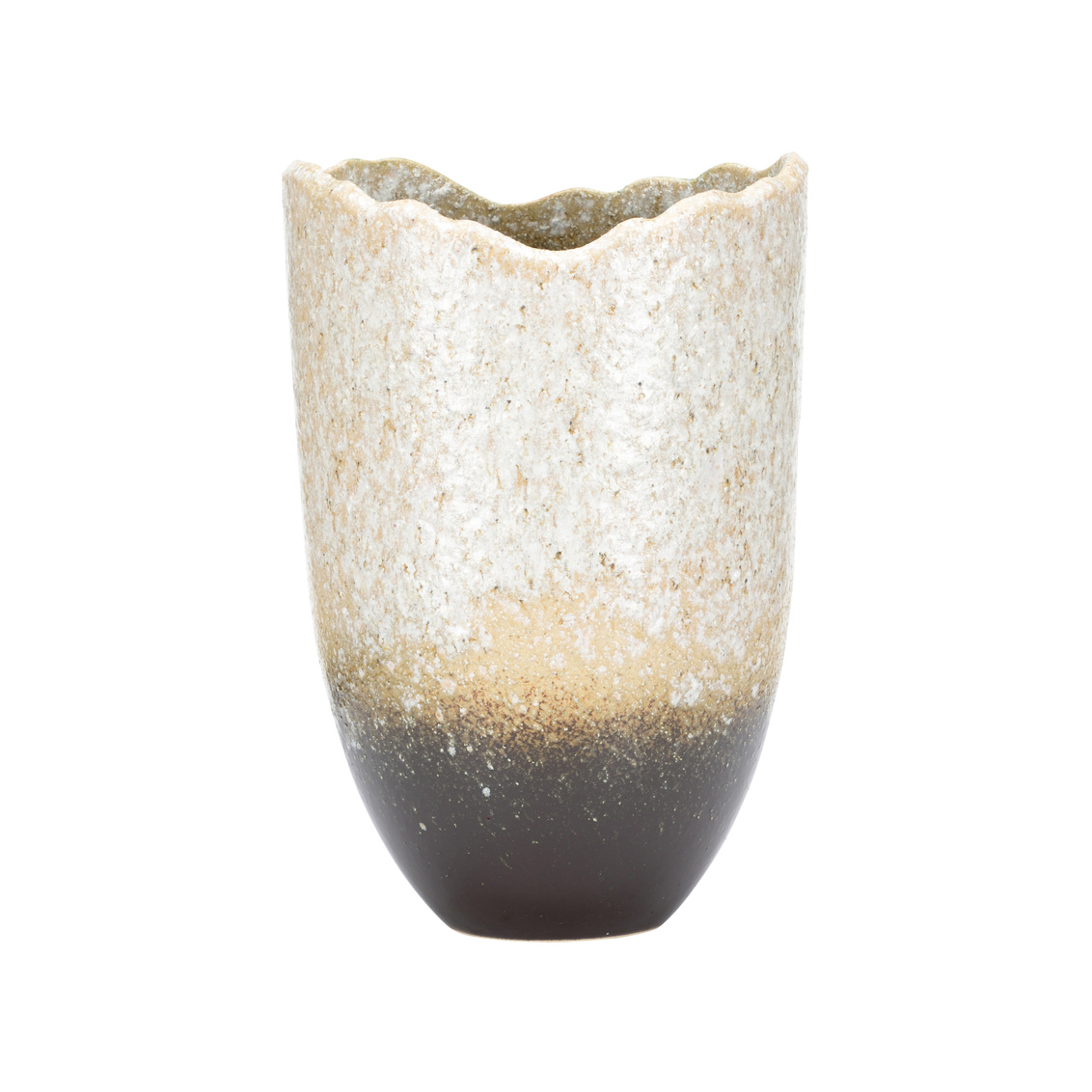 Wildwood - Gizagiza Vase in Shiga/Green/Cream