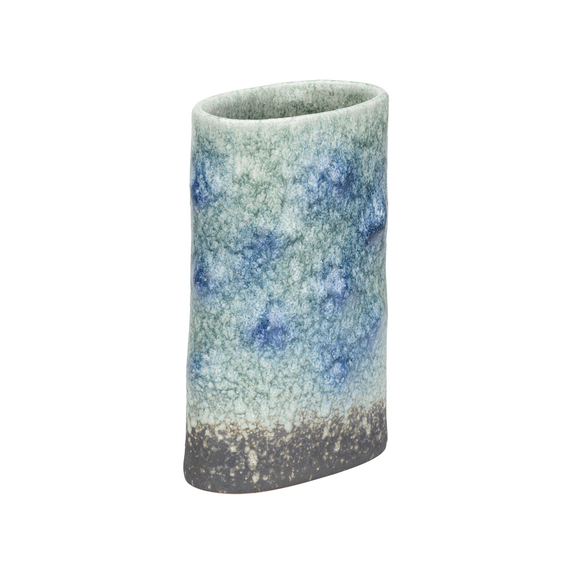 Wildwood - Indigo Vase in Shiga/Blue/Green