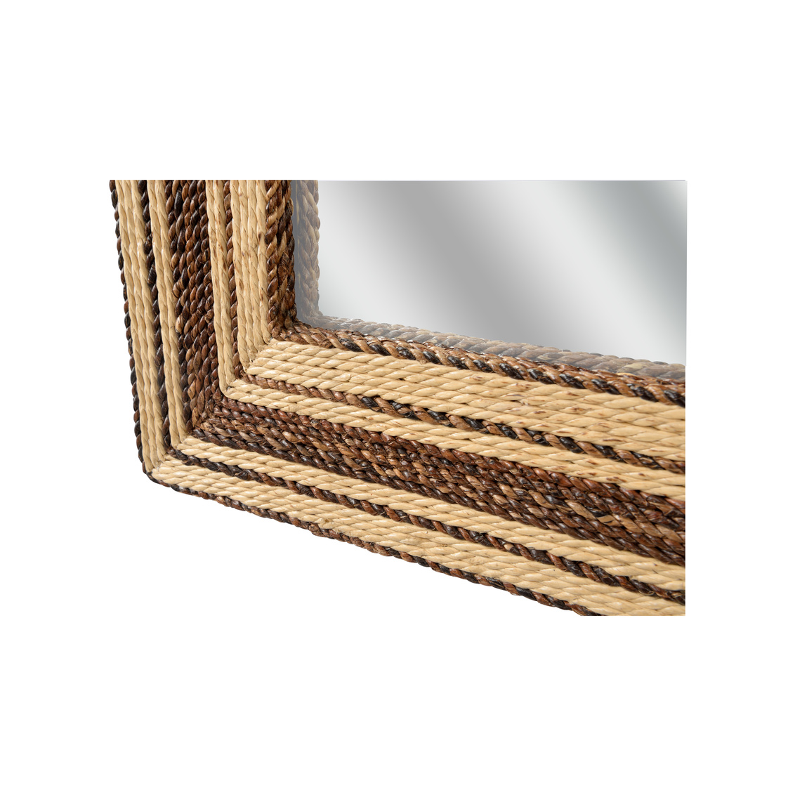 Wildwood - Calayan Mirror in Natural/Clear/Plain, Wood