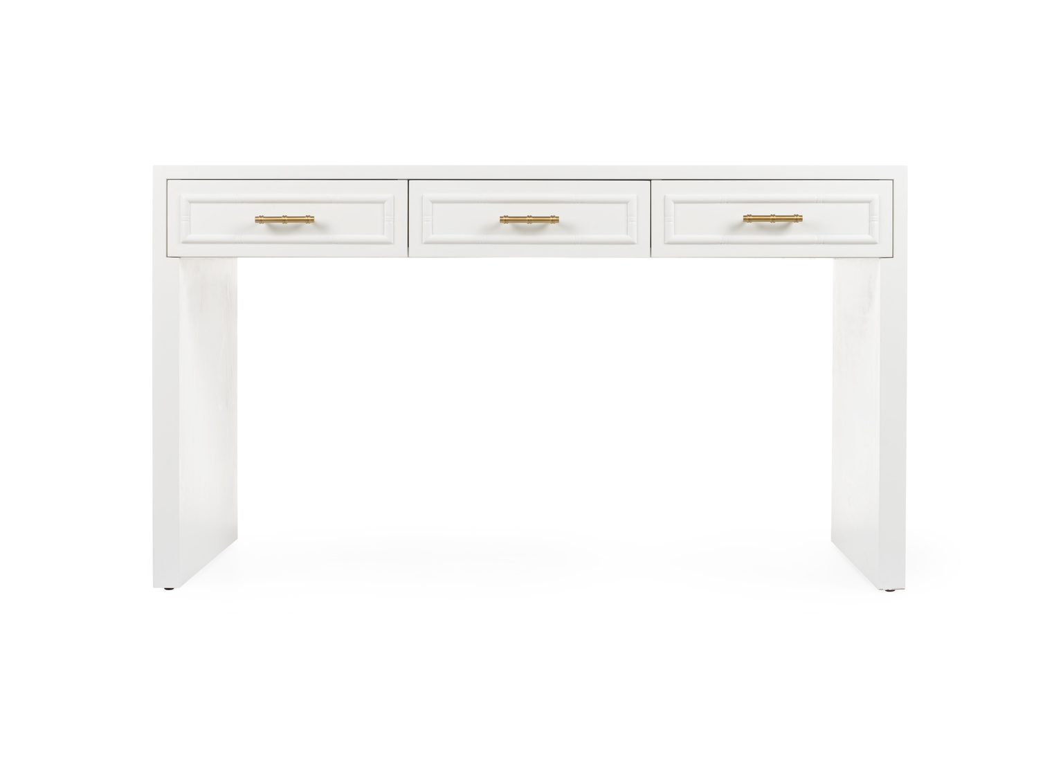 Wildwood - Bamboo Desk in Any Benjamin Moore Color, Wood