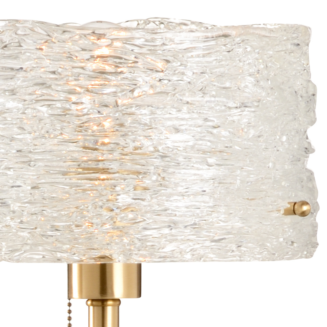 Wildwood - Zaha Lamp in Antique Brass, Iron