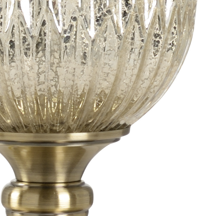 Wildwood - Ashwin Lamp in Mercury, Glass