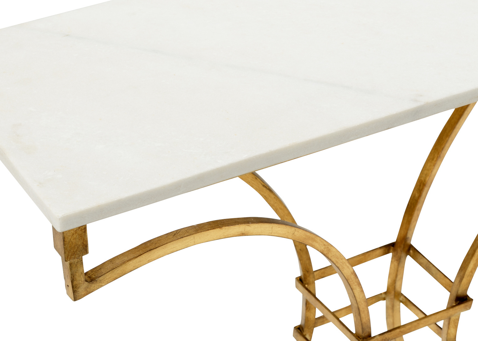 Wildwood - Kara Console Table in Gold