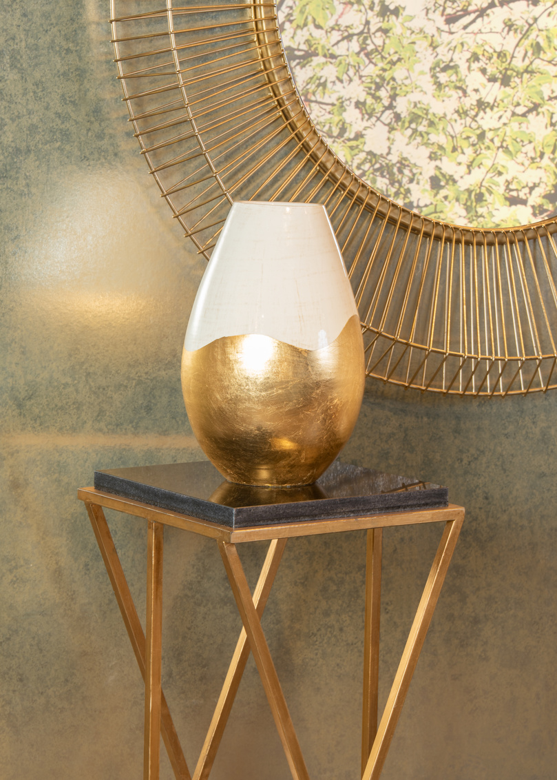 Wildwood Malcolm Pedestal - Gold