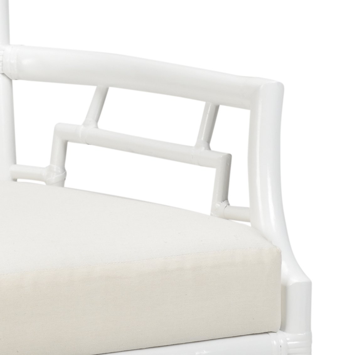 Wildwood - Wild Palm Armchair in White