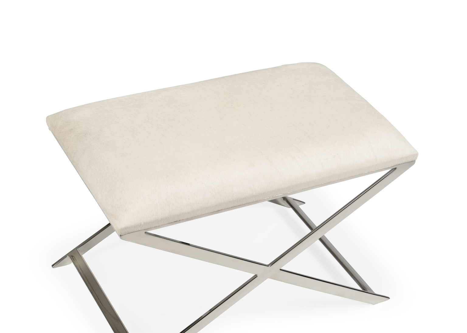 Whiteline Sitting Pretty Stool in Natural Light Gray