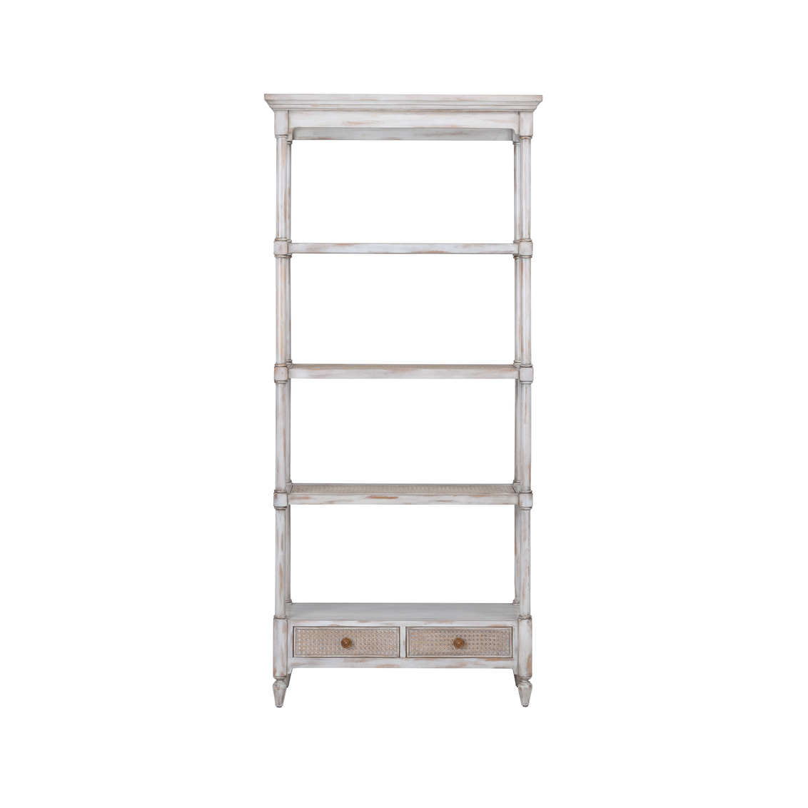 Wildwood - Summer House Etagere in Gray Wash, Wood