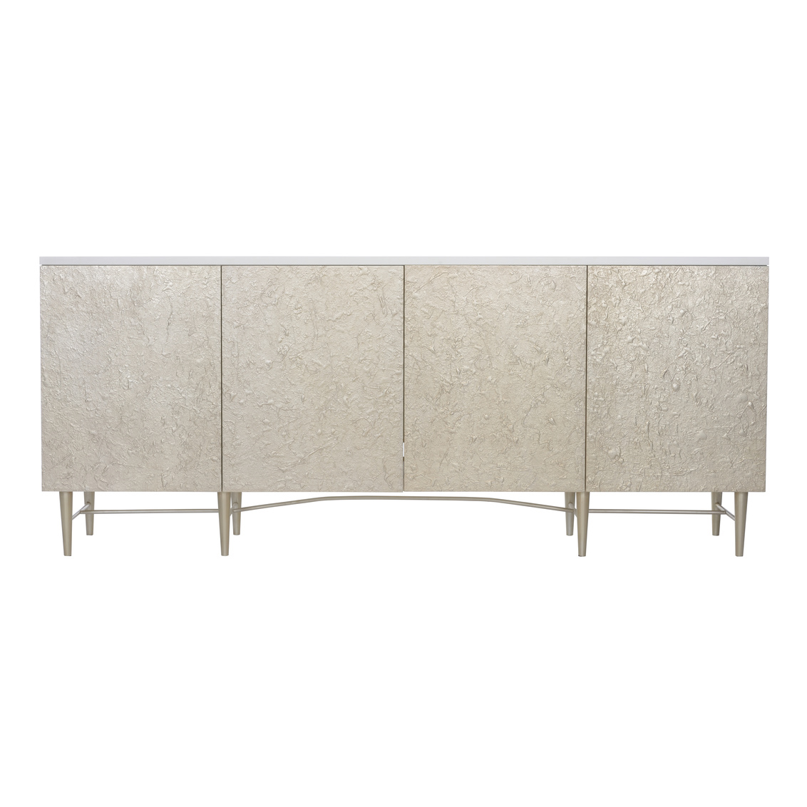 Wildwood - Piece De Resistance Sideboard in White/Gold Front/Gold, Wood