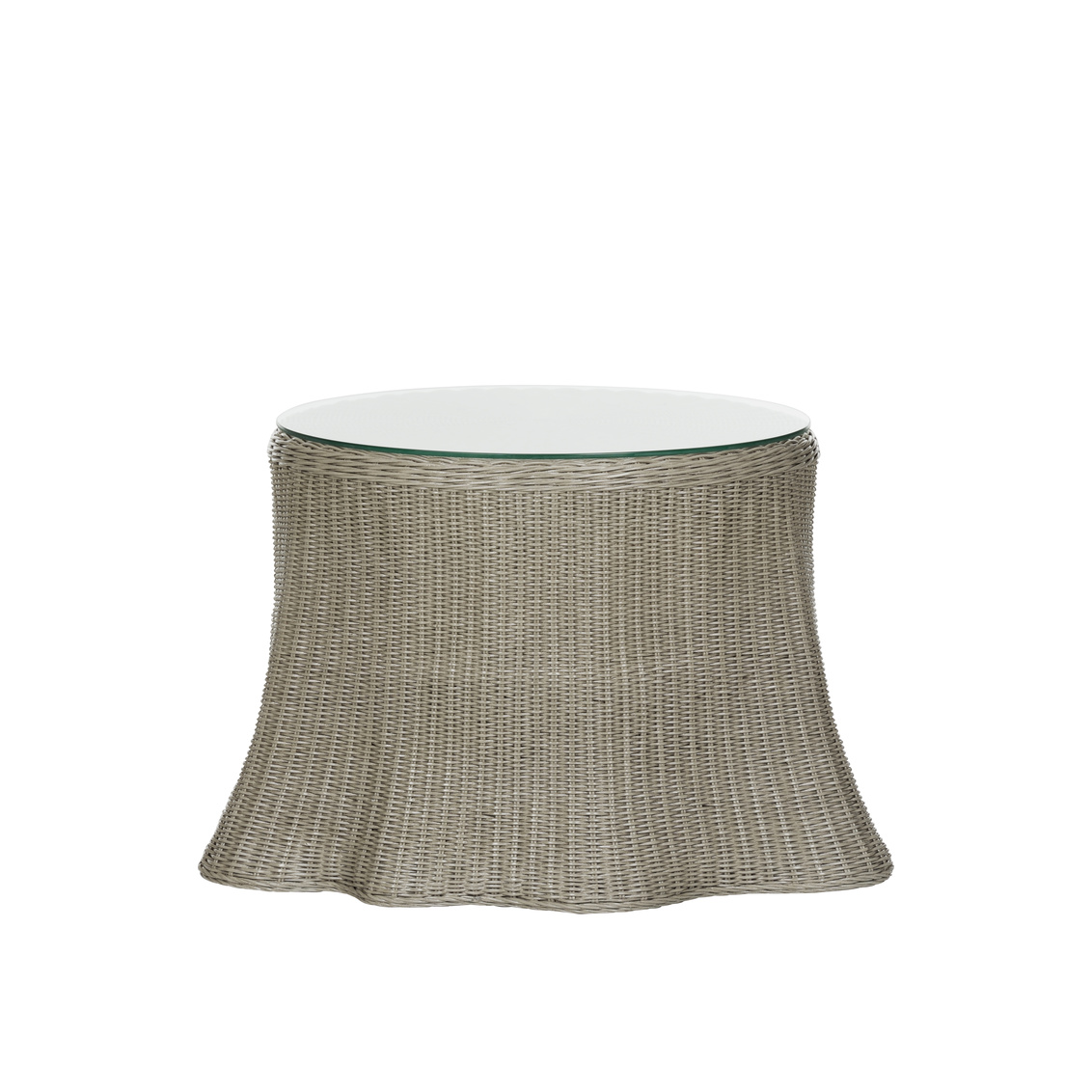 Wildwood Savannah Round Coffee Table - Gray/Clear, Small