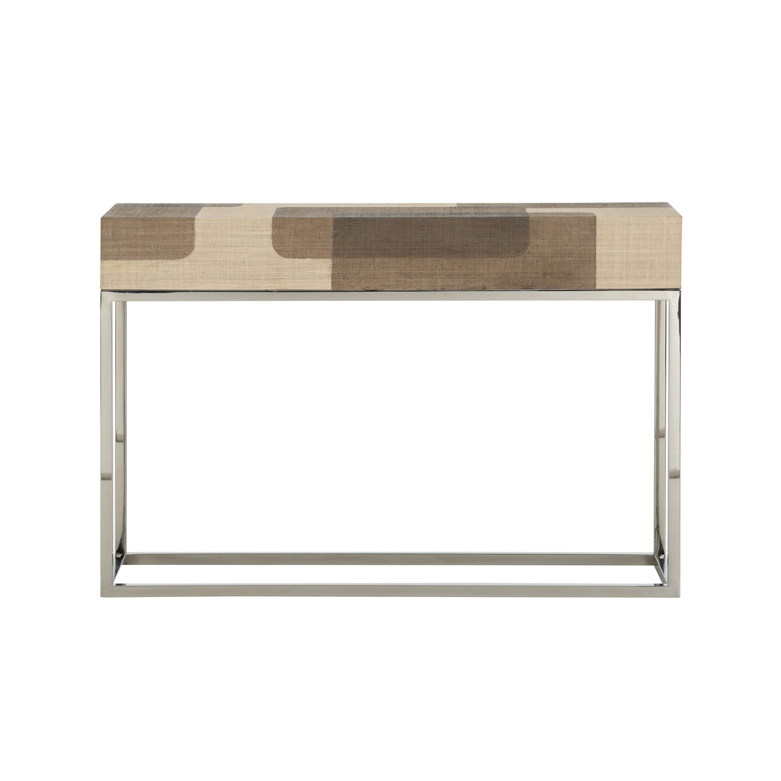 Whiteline Jacoby Console in Brown/Cream