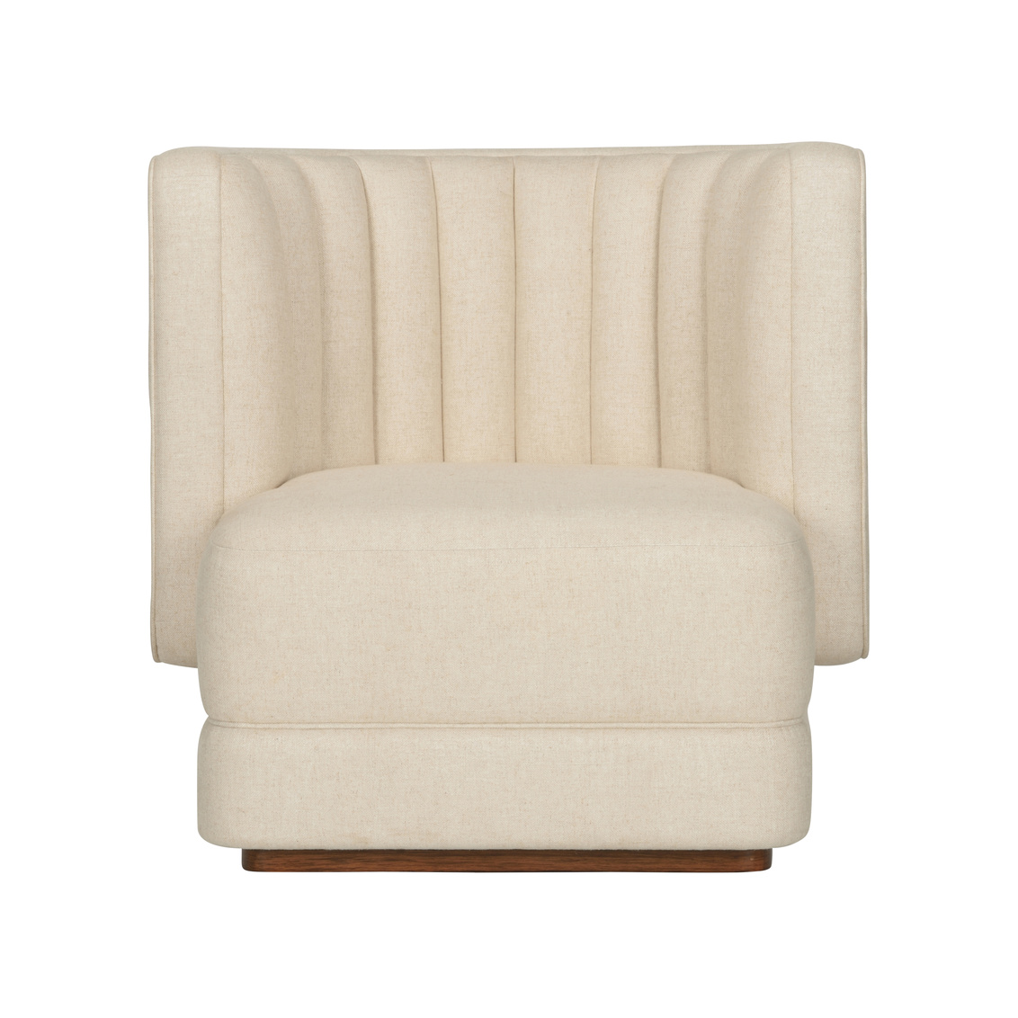 Wildwood - Piano Swivel Barrel Chair in Natural, Beech