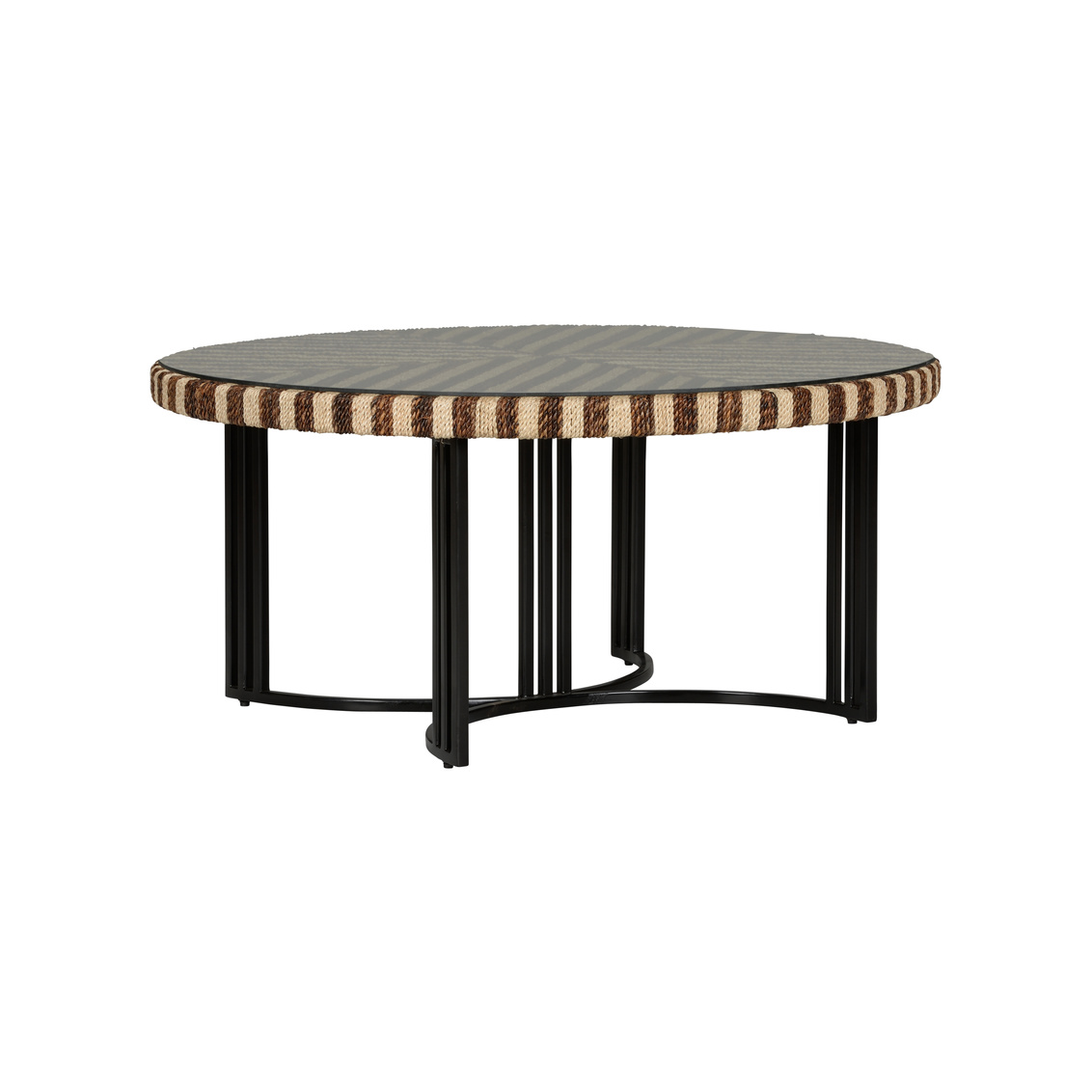 Wildwood™ Calayan Cocktail Table - Brown/White/Clear, Wood